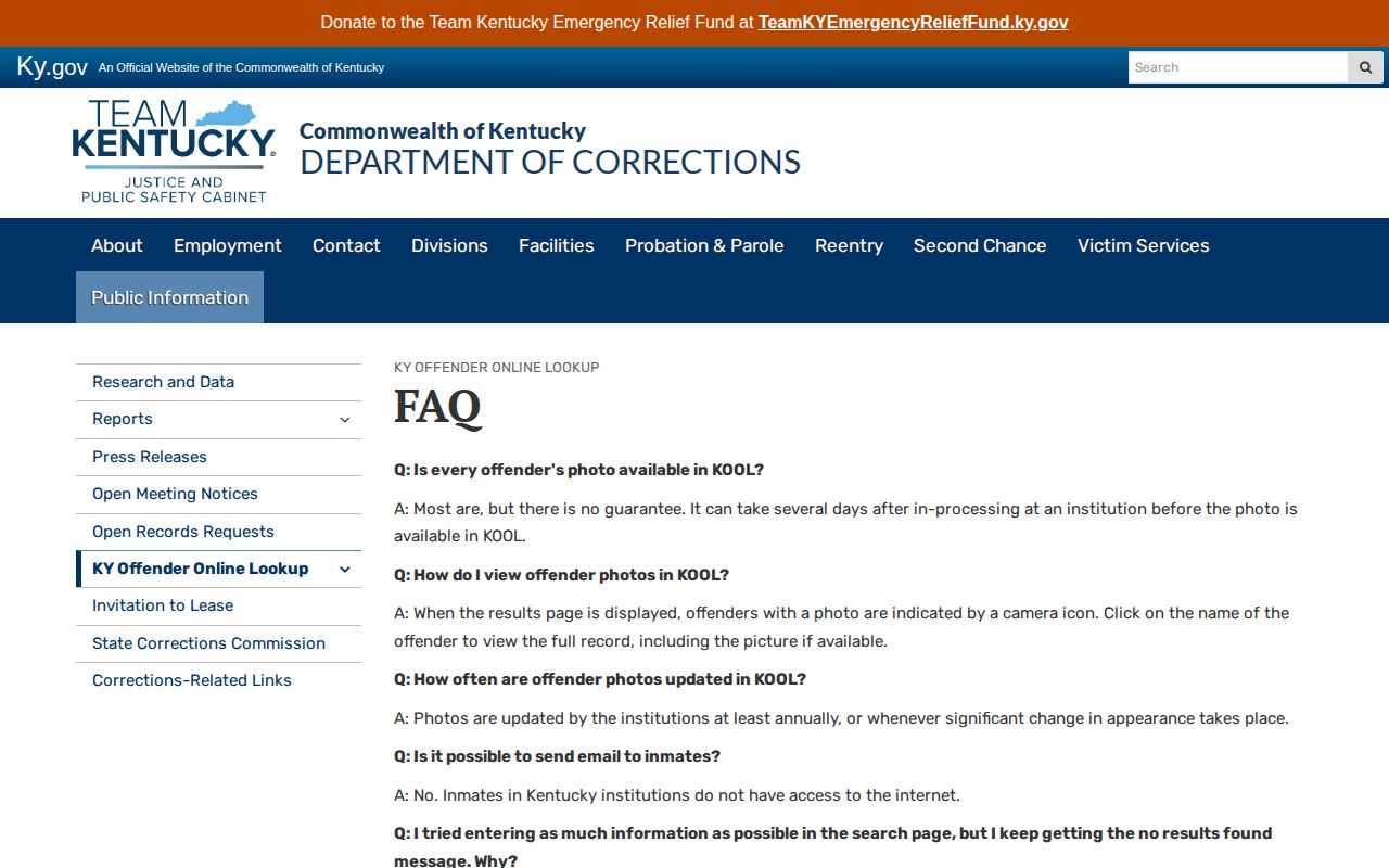 Lee County projected release date KOOL guidance